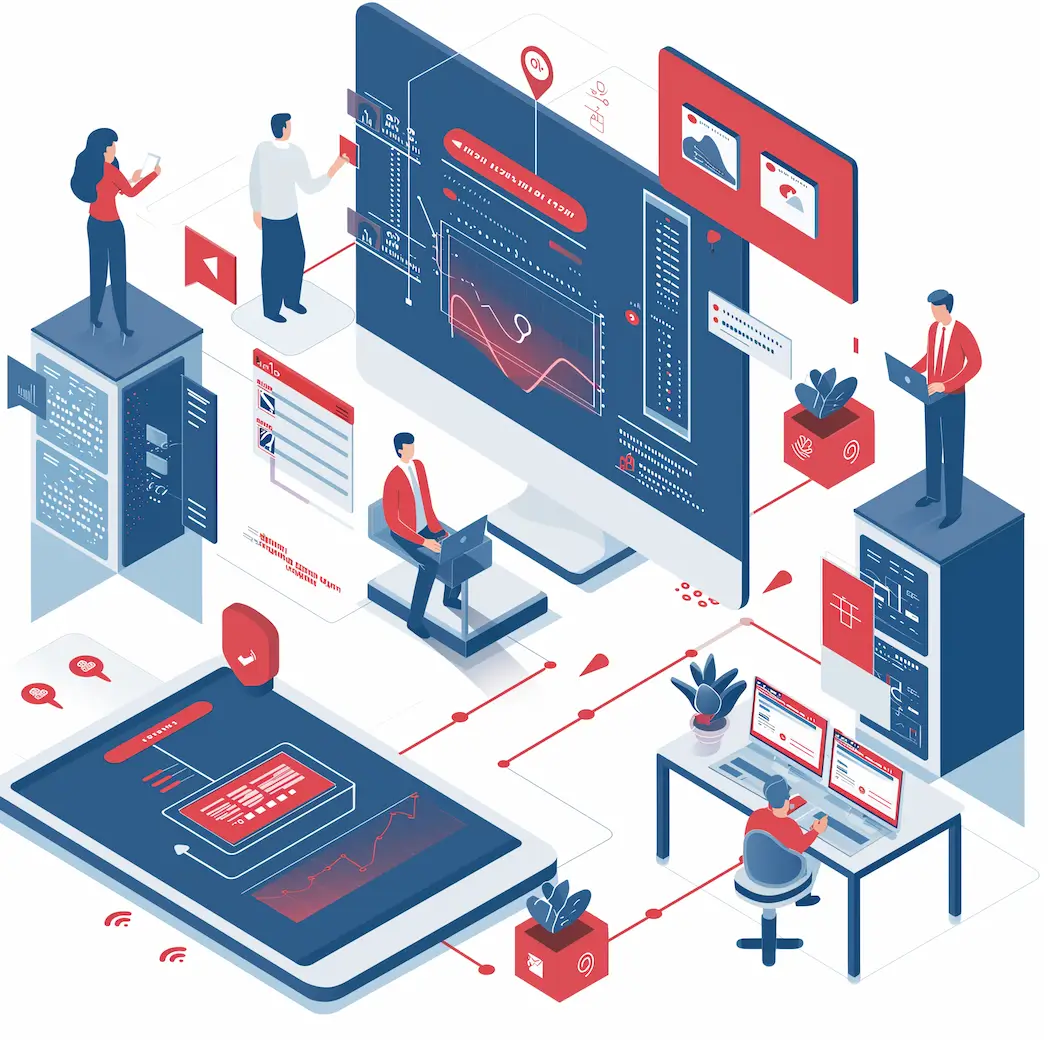 Infographic of desk booking features